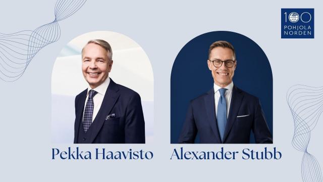 Pekka Haavisto ja Alexander Stubb